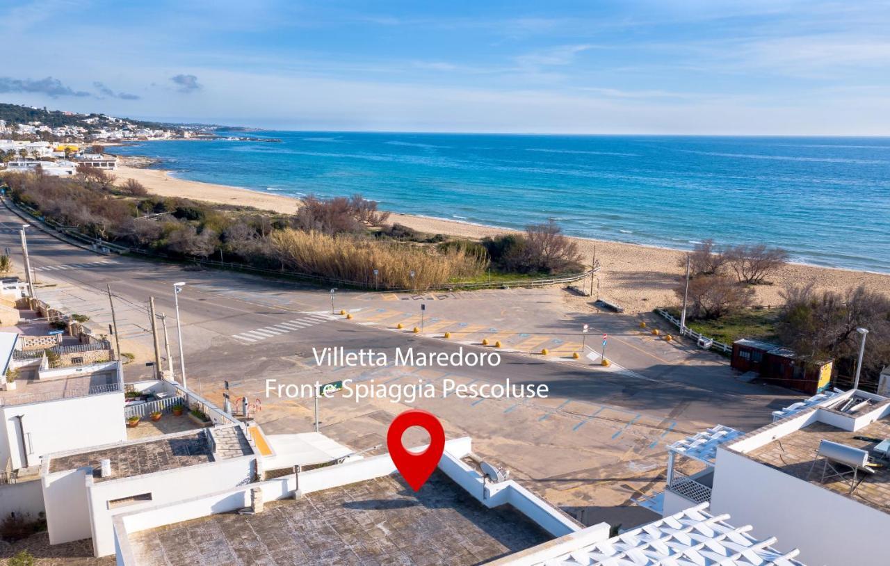 Villetta Maredoro - Fronte Spiaggia Pescoluse Marina Di Pescoluse Exterior photo